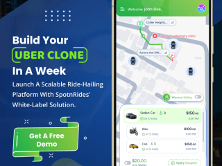 Uber Clone App for Ride-Sharing Business Launch in 7 Days